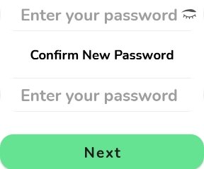confirm new password