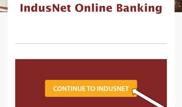 indusnet online banking