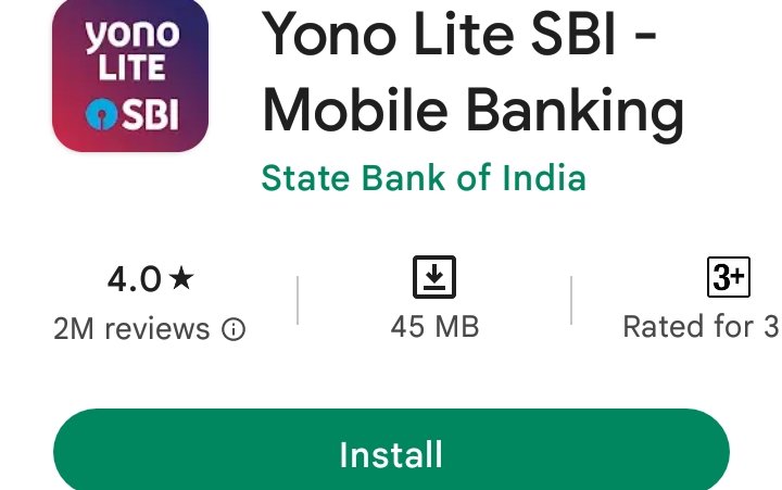 yono lite sbi mobile banking