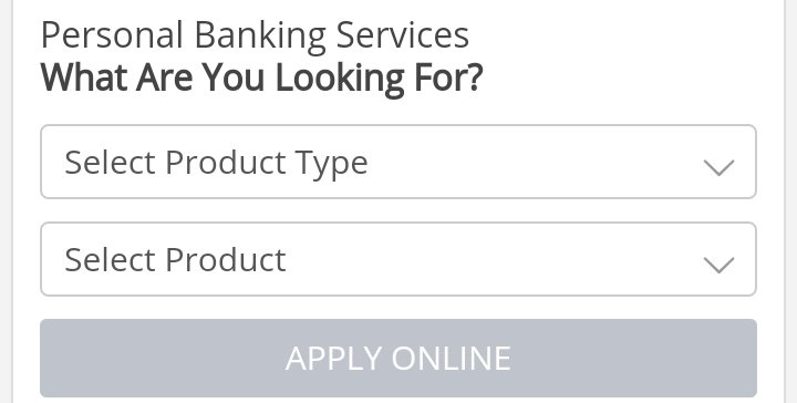 personal banking services