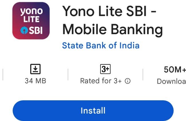 yono lite sbi mobile banking